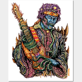 Trippy Monster Posters and Art